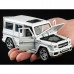 Машинка металева Автопром Mercedes-benz G65 AMG Brabus (Матово-білий)
