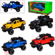 Машинка металлическая Автопром Ford F-150 (4 цвета)