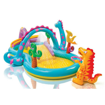 Водный игровой центр Intex 57135 Планета Динозавров 333х229х112см