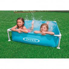 Детский каркасный бассейн Intex 57173 Mini Frame Pool 122x122x30 Детский каркасный бассейн Intex 57173 Mini Frame Pool 122x122x30