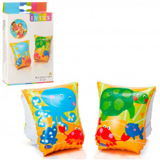 Надувные нарукавники Intex 58652 Рыбки 23х15 см, 3-6 лет
