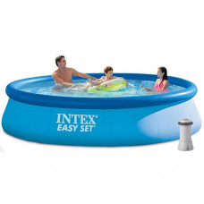 Надувной бассейн Семейный Easy Set Intex 28142 (396 х 84 см)