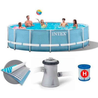 Бассейн каркасный Intex 28702 (аналог 28202) с фильтром 305х76 см 