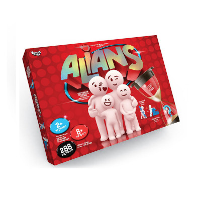 Настольная игра Alians Danko Toys карточная игра в слова