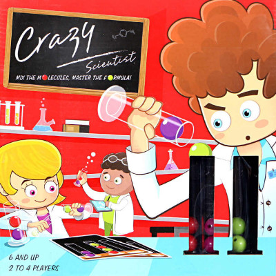 Настільна гра на логіку Доктор Еврика Crazy Scientists