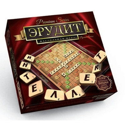 Настольная игра Эрудит Premium Series Danko toys