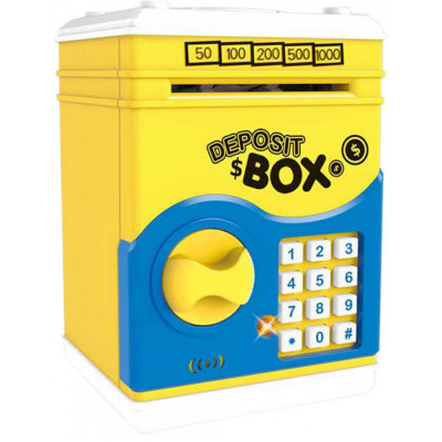Сейф копилка с кодовым замком Deposit Box 66069 + свет + звук