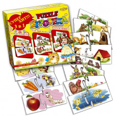 Настільна гра Puzzle ігротека 3в1