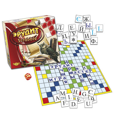Настільна гра Ерудит Scrabble Склади слово