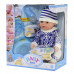 Пупс функціональний Бебі Baby з аксесуарами - 8 функцій (ВL 013 D)