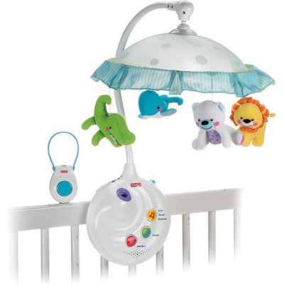 Мобиль с проектором и подвесными игрушками Joy Toy 7180
