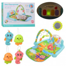 Килимок-піаніно для малюків Baby's piano gym mat Килимок-піаніно для малюків Baby's piano gym mat