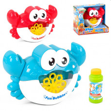 Мыльные пузыри "Игрушка Краб", 32628, установка, машина для мыльных пузырей, 2 вида