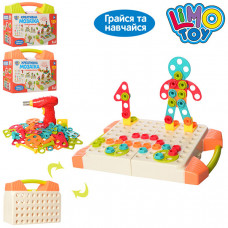 Мозаика с шуруповертом limo Toy - 129 деталей