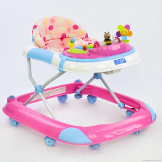Ходунки W 1121 PB 8 детские JOY Розовый