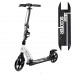 Самокат двухколесный "Best Scooter" 56196, белый, колеса PU, d переднего колеса 230мм, d заднего колеса 200мм, 2 амортизатора, дисковый тормоз Самокат двухколесный "Best Scooter" 56196, белый, колеса PU, d переднего колеса 230мм, d заднего колеса 200мм, 2 амортизатора, дисковый тормоз