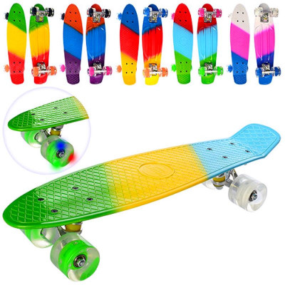 Скейт Penny board MS 0746-1 (Пенни борд) 56.5-15см разные цвета