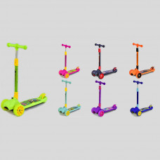 Самокат трехколесный F Best Scooter складной руль, светящиеся колеса Самокат трехколесный F Best Scooter складной руль, светящиеся колеса