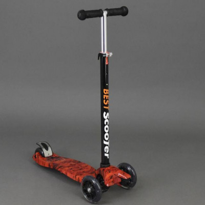 Самокат 3-х колісний Best Scooter MAXI 1306 Вогонь