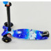 Самокат 3-х колісний Best Scooter MAXI 1307 Дельфіни блакитний