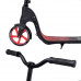 Самокат двоколісний 18424 "Best Scooter" колір червоний, колеса PU - 20 см, широкий велосипедний кермо, новий зажим керма