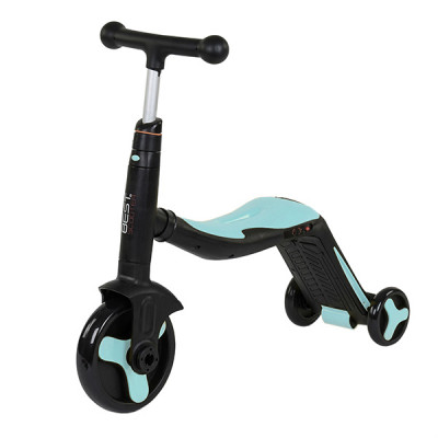 Самокат 3в1 Best Scooter - самокат-велобег-велосипед, світло, 8 мелодій (JT 20255)