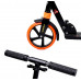 Самокат двухколесный "Best Scooter" 213681, колеса PU, d колес - 200мм, 1 амортизатор передний, в коробке, Черный
