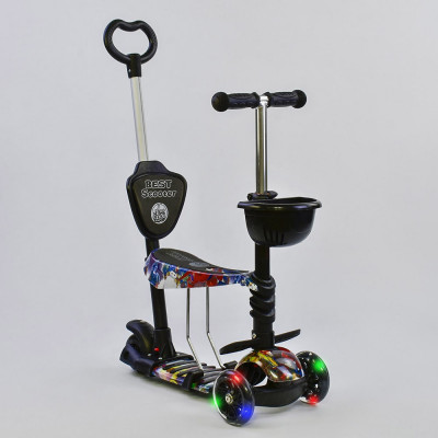 Самокат 5в1 Best Scooter 26900 Абстракция