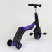 Самокат 3в1 Best Scooter - самокат-велобег-велосипед, свет, 8 мелодий (JT 30304)
