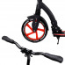 Самокат двоколісний "Best Scooter" 40860, червоний, колеса PU - переднє 23 см, заднє - 20 см, 1 амортизатор, широкий кермо, затиск керма