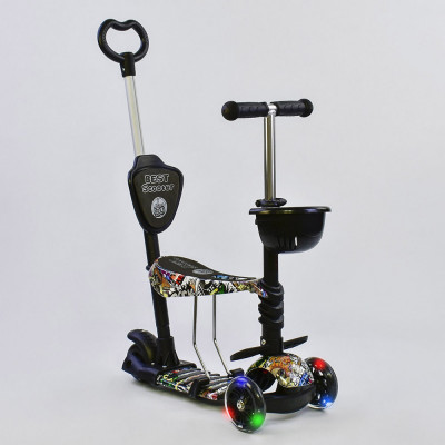 Самокат 5в1 Best Scooter 43700 Абстракція
