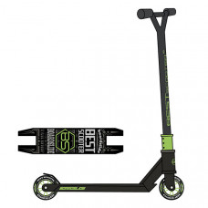 Самокат трюковый Best Scooter (Черный с зеленым)