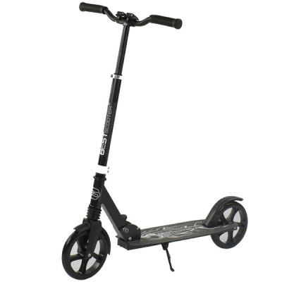 Самокат складаний Best Scooter Shark (Чорний)