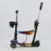 Самокат 5в1 Best Scooter 57030 Абстракція з підсвічуванням платформи і коліс