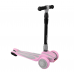 Самокат триколісний S-6044 Best Scooter, MAXI, складаний алюмінієвий кермо, 3 колеса PU зі світлом, рожевий Самокат триколісний S-6044 Best Scooter, MAXI, складаний алюмінієвий кермо, 3 колеса PU зі світлом, рожевий