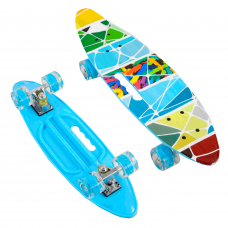 Скейт Пенни борд доска=60 см, колёса PU, светятся, d=6см 62470 "Best Board" Скейт Пенни борд доска=60 см, колёса PU, светятся, d=6см 62470 "Best Board"