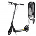 Двоколісний самокат 69260 "Best Scooter", Дисковий гальмо, колеса - 20 см PU, 2 амортизатора, чорний Двоколісний самокат 69260 "Best Scooter", Дисковий гальмо, колеса - 20 см PU, 2 амортизатора, чорний