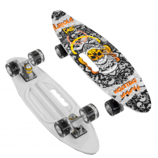Скейт Пенні борд дошка = 60 см, колеса PU, світяться, d = 6см 71090 "Best Board" Скейт Пенні борд дошка = 60 см, колеса PU, світяться, d = 6см 71090 "Best Board"