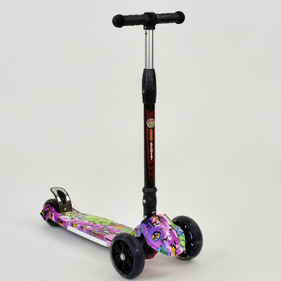 Самокат 3-х колісний Best Scooter 7505 світяться колеса