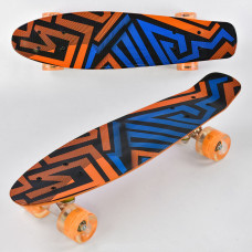 Скейт F 7620 Penny board дошка-55см, з світяться колесами Скейт F 7620 Penny board дошка-55см, з світяться колесами
