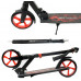 Самокат двухколесный "Best Scooter" 77449 "Shark", Красный, зажим руля, колеса PU - 20 см, 1 амортизатор