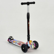 Самокат 3-х колесный Best Scooter 8010 светящиеся колеса Самокат 3-х колесный Best Scooter 8010 светящиеся колеса