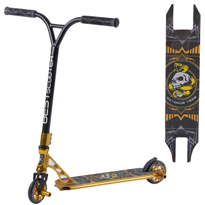 Самокат трюкових Best Scooter - HIC-система (Золотий)