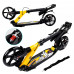 Двухколесный самокат 85189 "Best Scooter", Дисковый тормоз, колеса - 20 см PU, 2 амортизатора, желтый