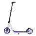 Самокат двоколісний 90003 "Best Scooter" колір фіолетовий, колеса PU - 20 см, широкий велосипедний кермо, новий зажим керма