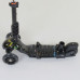 Дитячий самокат 5в1 Best Scooter Абстракція (Чорний)