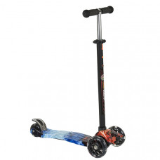 Самокат Best Scooter Maxi Print (Черный)