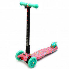 Самокат Best Scooter Maxi Graffiti (Бирюзовый) Самокат Best Scooter Maxi Graffiti (Бирюзовый)