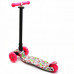 Самокат Best Scooter Maxi Flower (Розовый)