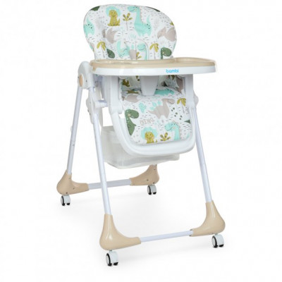 Стільчик трансформер для годування Bambi M 3233 Dino Beige